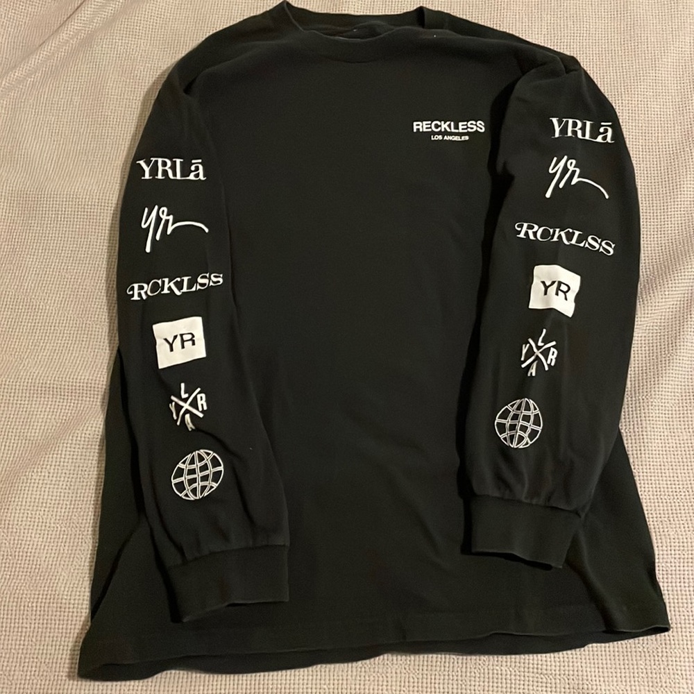Black Y&R long sleeve tshirt L